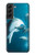 S3878 イルカ Dolphin Samsung Galaxy S22 Plus バックケース、フリップケース・カバー