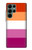 S3887 レズビアンプライドフラッグ Lesbian Pride Flag Samsung Galaxy S22 Ultra バックケース、フリップケース・カバー