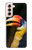 S3876 カラフルなサイチョウ Colorful Hornbill Samsung Galaxy S21 5G バックケース、フリップケース・カバー