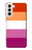 S3887 レズビアンプライドフラッグ Lesbian Pride Flag Samsung Galaxy S21 5G バックケース、フリップケース・カバー