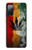 S3890 レゲエ ラスタ フラッグ スモーク Reggae Rasta Flag Smoke Samsung Galaxy S20 FE バックケース、フリップケース・カバー