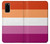 S3887 レズビアンプライドフラッグ Lesbian Pride Flag Samsung Galaxy S20 バックケース、フリップケース・カバー