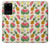 S3883 フルーツ柄 Fruit Pattern Samsung Galaxy S20 Ultra バックケース、フリップケース・カバー