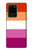 S3887 レズビアンプライドフラッグ Lesbian Pride Flag Samsung Galaxy S20 Ultra バックケース、フリップケース・カバー