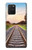 S3866 鉄道直線線路 Railway Straight Train Track Samsung Galaxy S10 Lite バックケース、フリップケース・カバー