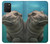 S3871 かわいい赤ちゃんカバ カバ Cute Baby Hippo Hippopotamus Samsung Galaxy S10 Lite バックケース、フリップケース・カバー