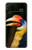 S3876 カラフルなサイチョウ Colorful Hornbill Samsung Galaxy S10 Plus バックケース、フリップケース・カバー