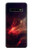 S3897 赤い星雲の宇宙 Red Nebula Space Samsung Galaxy S10 バックケース、フリップケース・カバー