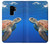 S3898 ウミガメ Sea Turtle Samsung Galaxy S9 Plus バックケース、フリップケース・カバー
