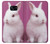 S3870 かわいい赤ちゃんバニー Cute Baby Bunny Samsung Galaxy S7 バックケース、フリップケース・カバー