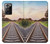 S3866 鉄道直線線路 Railway Straight Train Track Samsung Galaxy Note 20 Ultra, Ultra 5G バックケース、フリップケース・カバー