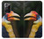 S3876 カラフルなサイチョウ Colorful Hornbill Samsung Galaxy Note 20 Ultra, Ultra 5G バックケース、フリップケース・カバー