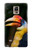 S3876 カラフルなサイチョウ Colorful Hornbill Samsung Galaxy Note 4 バックケース、フリップケース・カバー