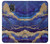 S3906 ネイビー ブルー パープル マーブル Navy Blue Purple Marble Samsung Galaxy Note 4 バックケース、フリップケース・カバー