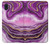 S3896 紫色の大理石の金の筋 Purple Marble Gold Streaks Samsung Galaxy A10e バックケース、フリップケース・カバー