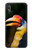 S3876 カラフルなサイチョウ Colorful Hornbill Samsung Galaxy A10 バックケース、フリップケース・カバー