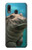 S3871 かわいい赤ちゃんカバ カバ Cute Baby Hippo Hippopotamus Samsung Galaxy A20, Galaxy A30 バックケース、フリップケース・カバー