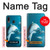 S3878 イルカ Dolphin Samsung Galaxy A20, Galaxy A30 バックケース、フリップケース・カバー
