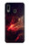 S3897 赤い星雲の宇宙 Red Nebula Space Samsung Galaxy A20, Galaxy A30 バックケース、フリップケース・カバー