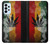 S3890 レゲエ ラスタ フラッグ スモーク Reggae Rasta Flag Smoke Samsung Galaxy A23 バックケース、フリップケース・カバー