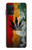 S3890 レゲエ ラスタ フラッグ スモーク Reggae Rasta Flag Smoke Samsung Galaxy A32 4G バックケース、フリップケース・カバー