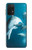 S3878 イルカ Dolphin Samsung Galaxy A32 5G バックケース、フリップケース・カバー