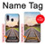 S3866 鉄道直線線路 Railway Straight Train Track Samsung Galaxy A40 バックケース、フリップケース・カバー