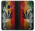 S3890 レゲエ ラスタ フラッグ スモーク Reggae Rasta Flag Smoke Samsung Galaxy A40 バックケース、フリップケース・カバー