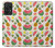 S3883 フルーツ柄 Fruit Pattern Samsung Galaxy A52, Galaxy A52 5G バックケース、フリップケース・カバー