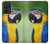S3888 コンゴウインコの顔の鳥 Macaw Face Bird Samsung Galaxy A52, Galaxy A52 5G バックケース、フリップケース・カバー