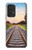 S3866 鉄道直線線路 Railway Straight Train Track Samsung Galaxy A53 5G バックケース、フリップケース・カバー