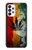 S3890 レゲエ ラスタ フラッグ スモーク Reggae Rasta Flag Smoke Samsung Galaxy A73 5G バックケース、フリップケース・カバー