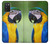 S3888 コンゴウインコの顔の鳥 Macaw Face Bird Samsung Galaxy A03S バックケース、フリップケース・カバー