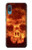 S3881 ファイアスカル Fire Skull Samsung Galaxy A04, Galaxy A02, M02 バックケース、フリップケース・カバー