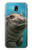 S3871 かわいい赤ちゃんカバ カバ Cute Baby Hippo Hippopotamus Samsung Galaxy J7 (2018), J7 Aero, J7 Top, J7 Aura, J7 Crown, J7 Refine, J7 Eon, J7 V 2nd Gen, J7 Star バックケース、フリップケース・カバー