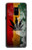 S3890 レゲエ ラスタ フラッグ スモーク Reggae Rasta Flag Smoke Samsung Galaxy A8 (2018) バックケース、フリップケース・カバー