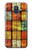 S3861 カラフルなコンテナ ブロック Colorful Container Block Samsung Galaxy A6 (2018) バックケース、フリップケース・カバー