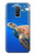S3898 ウミガメ Sea Turtle Samsung Galaxy A6+ (2018), J8 Plus 2018, A6 Plus 2018  バックケース、フリップケース・カバー
