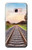 S3866 鉄道直線線路 Railway Straight Train Track Samsung Galaxy A3 (2017) バックケース、フリップケース・カバー