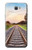 S3866 鉄道直線線路 Railway Straight Train Track Samsung Galaxy J7 Prime (SM-G610F) バックケース、フリップケース・カバー