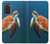 S3899 ウミガメ Sea Turtle Samsung Galaxy Z Fold2 5G バックケース、フリップケース・カバー