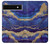 S3906 ネイビー ブルー パープル マーブル Navy Blue Purple Marble Google Pixel 6a バックケース、フリップケース・カバー S3906 ネイビー ブルー パープル マーブル Navy Blue Purple Marble Google Pixel 6a バックケース、フリップケース・カバー