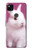 S3870 かわいい赤ちゃんバニー Cute Baby Bunny Google Pixel 4a バックケース、フリップケース・カバー