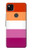 S3887 レズビアンプライドフラッグ Lesbian Pride Flag Google Pixel 4a バックケース、フリップケース・カバー