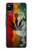 S3890 レゲエ ラスタ フラッグ スモーク Reggae Rasta Flag Smoke Google Pixel 4a バックケース、フリップケース・カバー