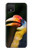 S3876 カラフルなサイチョウ Colorful Hornbill Google Pixel 4 バックケース、フリップケース・カバー