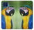 S3888 コンゴウインコの顔の鳥 Macaw Face Bird Motorola One 5G バックケース、フリップケース・カバー