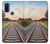 S3866 鉄道直線線路 Railway Straight Train Track Motorola G Pure バックケース、フリップケース・カバー