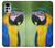 S3888 コンゴウインコの顔の鳥 Macaw Face Bird Motorola Moto G22 バックケース、フリップケース・カバー