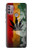 S3890 レゲエ ラスタ フラッグ スモーク Reggae Rasta Flag Smoke Motorola Moto G30, G20, G10 バックケース、フリップケース・カバー